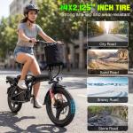 Folding Electric Bike for Adults and Teens