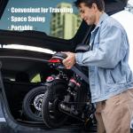 1200W 14" Folding Electric Commuter Bike 25MPH