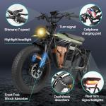 2500W Mountain eBike for Adults, 20in Wheels