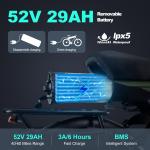 2500W Mountain eBike for Adults, 20in Wheels