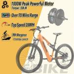 27.5" Electric Mountain Bike 1000W 35mph