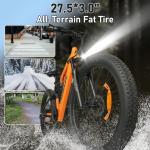 27.5" Electric Mountain Bike 1000W 35mph