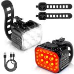 Waterproof Bike Lights Set with 21 Modes