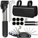 16-in-1 Bike Repair Kit with Tire Pump