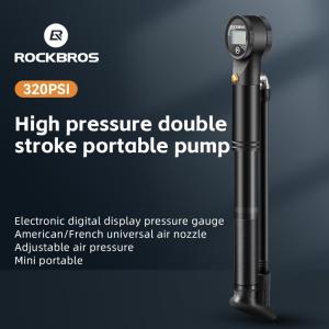 ROCKBROS High Pressure Bike Pump with Barometer