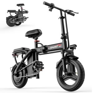 ASKGO 1000W Lightweight Folding Electric Bike 14