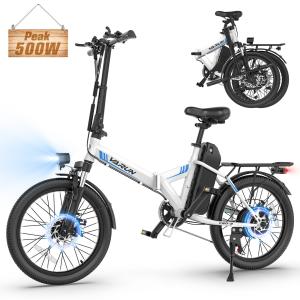VARUN 20" Foldable Electric Bike 500W 20MPH