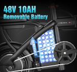 ASKGO 1000W Lightweight Folding Electric Bike 14