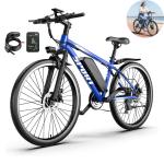 1500W Electric Mountain Bike with Dual Brakes