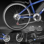 1500W Electric Mountain Bike with Dual Brakes