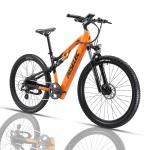27.5” Full Suspension Electric Mountain Bike - 1000W