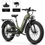 1800W Full Suspension Electric Bike for Adults