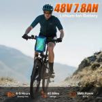 500W 48V 26" Folding Electric Mountain Bike