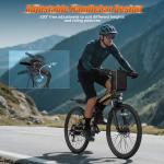 500W 48V 26" Folding Electric Mountain Bike