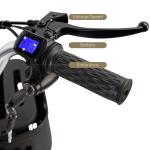 400W 48V Electric Folding Trike with Rear Seat