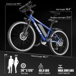 1500W Electric Mountain Bike with Dual Brakes