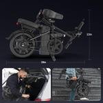AOVOPRO EB60 14" 500W Folding Electric Bike