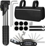 Bike Repair Kit with Pump and Tools for Cycling