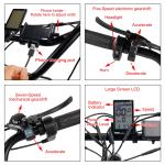 Electric Tricycle 18" 7 Speed 350W 48V 13AH