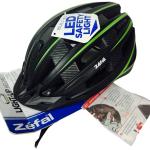 Zéfal Black LED Bicycle Helmet for Safety