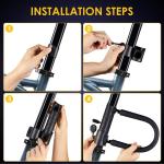 Heavy Duty 20mm Bike U Lock with 4ft Cable