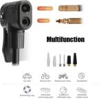 High-Pressure Bicycle Floor Pump with Gauge