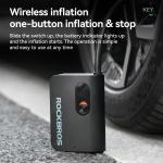 ROCKBROS Mini Portable Electric Bike Air Pump