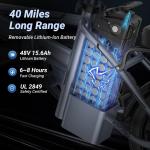 AOVOPRO EB60PRO 500W Folding Electric Bike