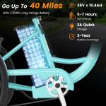 SLSY 26" Electric Tricycle 350W with Removable Battery