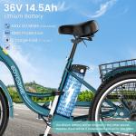 NAIZEA Electric Tricycle with Lithium Battery
