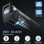 MOONCOOL 24" Electric Tricycle for Adults