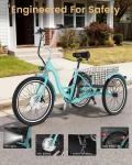 SLSY 26" Electric Tricycle 350W with Removable Battery