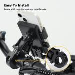 Bike Phone Holder for Handlebar and Scooters