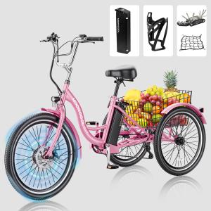 MOONCOOL 24'' Electric Trike with 350W Battery