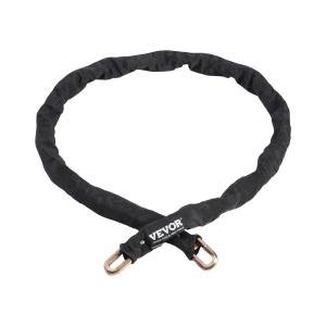 VEVOR 5.91 Ft Bicycle Chain Lock – Black