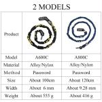 ROCKBROS 120cm Security Chain Bike Lock