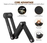 BIGLUFU Folding Bike Lock with Mounting Bracket