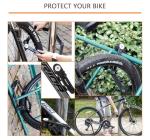 BIGLUFU Folding Bike Lock with Mounting Bracket