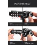 ROCKBROS 120cm Security Chain Bike Lock