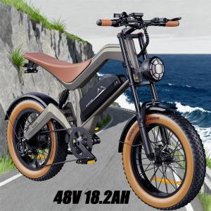 1500W Electric E-Mountain Bike with 20" Tires