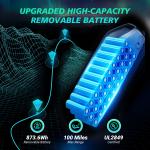 1500W Electric E-Mountain Bike with 20" Tires