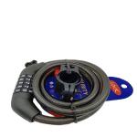 5-Digit Combination Cable Bike Lock - 4 Feet