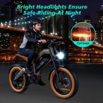 1500W Electric E-Mountain Bike with 20" Tires