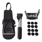 Bike Tire Repair Kit with Mini Pump