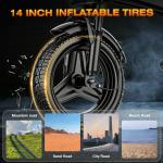 1200W Folding Electric Bike for Easy Commuting