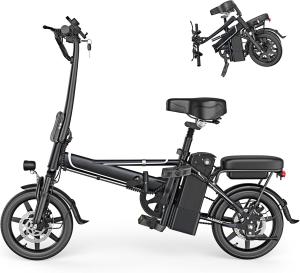 Ladped Peak 750W Foldable Electric Bike 14" 28Miles