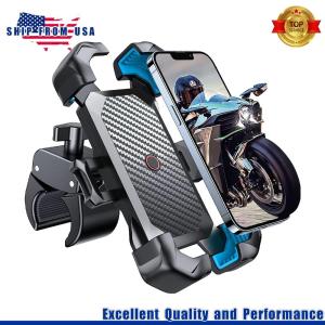 Motorcycle Phone Mount with Auto Lock and Anti-Shake