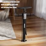 Bike Pump for Presta and Schrader Valves