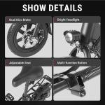 DYU 14" Folding Electric Bike for Commuting