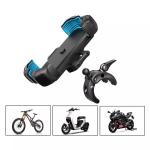 Motorcycle Phone Mount with Auto Lock and Anti-Shake